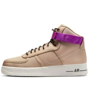 NIKE Air Force 1 High '07 LV8 Moving Company Sneakerboot in Hemp/Fuschia Sz 8